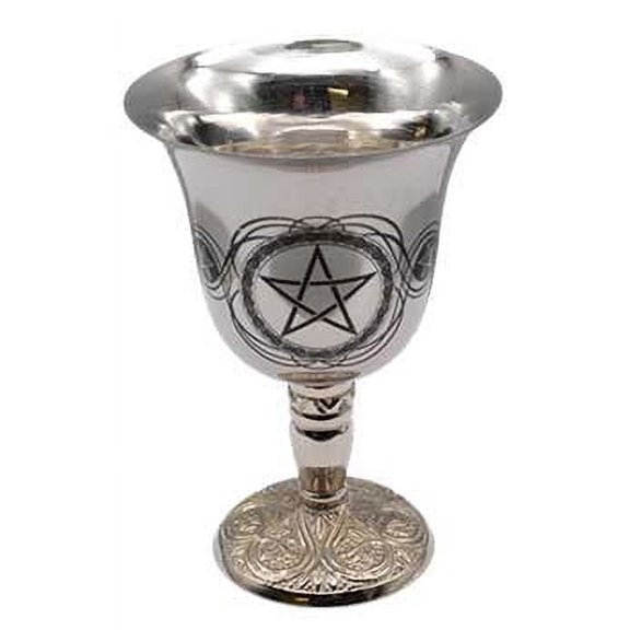 4 3/4" Pentagram chalice stainless steel