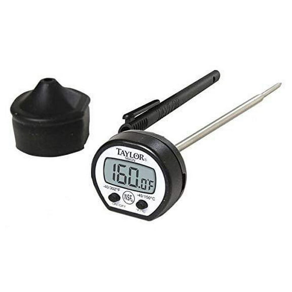 4-3/4" Stem Digital Pocket Thermometer, -40 Degrees to 302 Degrees F