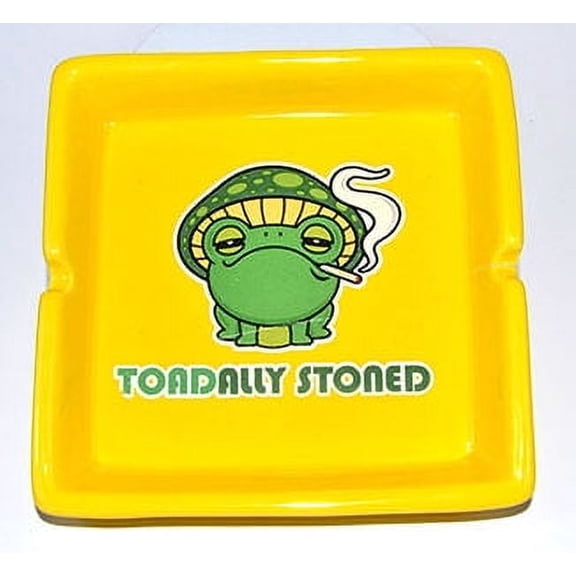 4 3/4" Toadally Stoned ashtray | Trending Now