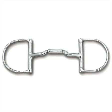 Myler Pony Dee Snaffle Bit - 4 3/4" - Mullen Barrel Stainless Steel with Copper Inlay - USEF/FEI Legal Level 2-3