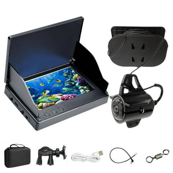 4.3"/ 5" LCD Fish Finder Camera Visual Underwater Fishing Cam 20M/30M M6X2