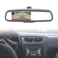 thumbnail image 1 of 4.3" Rear View TFT LCD Mirror Monitor &Bracket For Backup Camera Parking Reverse, 1 of 12