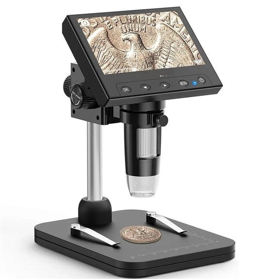 4.3'' Digital scope 1000X Video scope With 8 Adjustable LED Lights PC View For Adult Soldering Dropshipping ,High Clarity