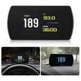 thumbnail image 1 of 4.3" Display P12 Car Head Up Display OBD2 Digital OBD Gauge HUD Auto Diagnostic Tool Digital Meter TFT Display Multi-Function Suitable for After 2008 OBD2 EOBD Port Vehicles, 1 of 3