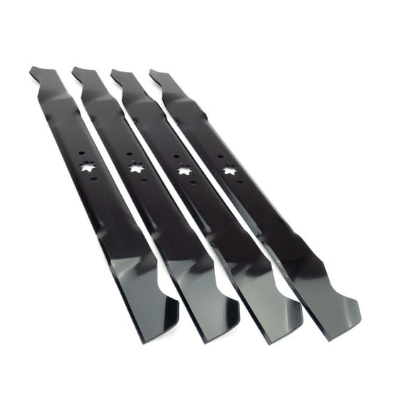 (4) 3 In 1 Blades Compatible With MTD 24" Mini Rider - 742-0760, 942-0760