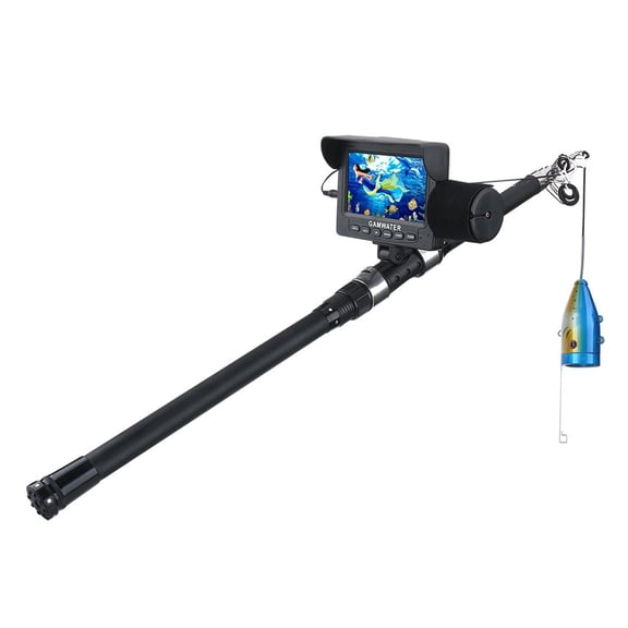 4.3" Inch 1000tvl Underwater Fishing Video Camera Kit 12 PCS LED White Lights Video Fish Finder Lake Under Water Fish Camera ,Fishing Observation Device