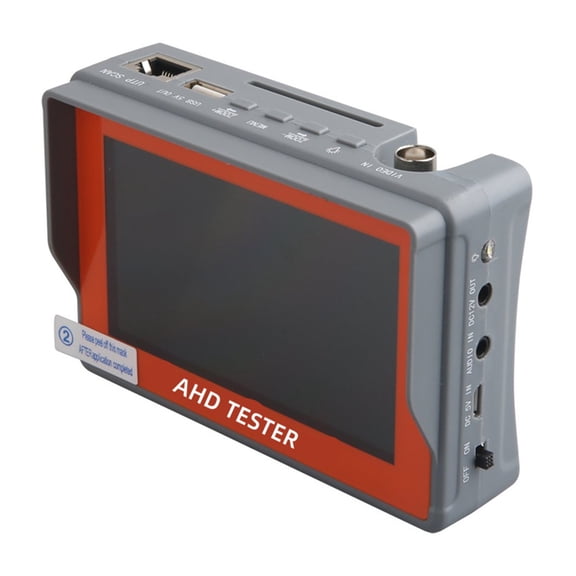 4.3 Inch 2 In 1 CCTV Tester,Portable Wrist IP Camera Tester, AHD Analog Camera Tester,Support PAL/NTSC,DC12V Output ,Cable Testing