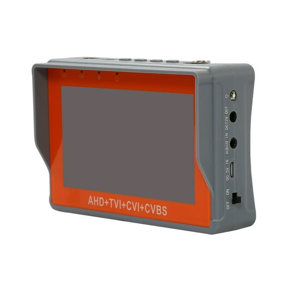 4.3 Inch 4 In 1 CCTV Monitor Tester, Coaxial Analog, TVI, CVI, AHD,HD Display Video Monitor,DC12V Output ,Cable Testing