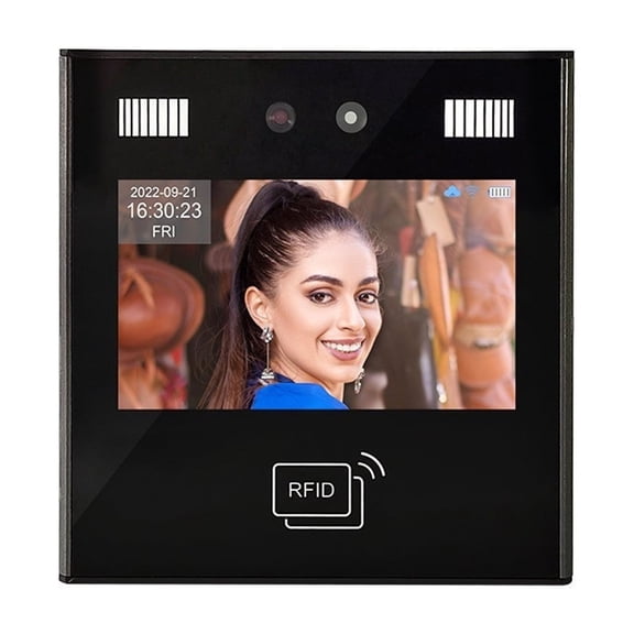 4.3 Inch AI Dynamic Face Attendance Access Control Recognition Terminal AI11 Card Swipe Password Face Recognition Attendance Door ,Versatile Punching Options