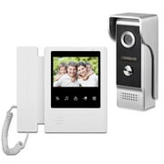 4.3 Inch Doorbell Video Camera Wired Touch Monitor Intercom Waterproof IR Night 700TVL Vision For Home Surveillance 4 Wire Connected