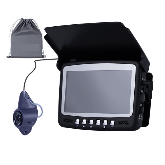 4.3 Inch IPS Monitor Fish Finder For Fisherman HD 1000 Line Ice Fishing Camera With 8 Infrared Lights Can Turn ON/OFF ,Wide View Angle