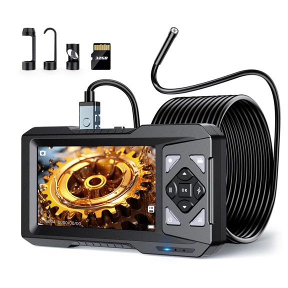 4.3 Inch Industrial Endoscope ES01 Borescope Inspection Camera 16.5FT