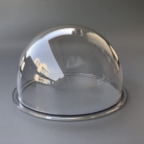4.3 Inch Outdoor Waterproof Polycarbonate PC Clear Ball Cover Heightened Surveillance Security CCTV Camera Dome Protective Housing Optical Round Transparent Case