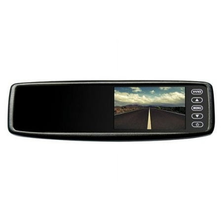 4.3" Mirror w/Bluetooth & Back up Camera