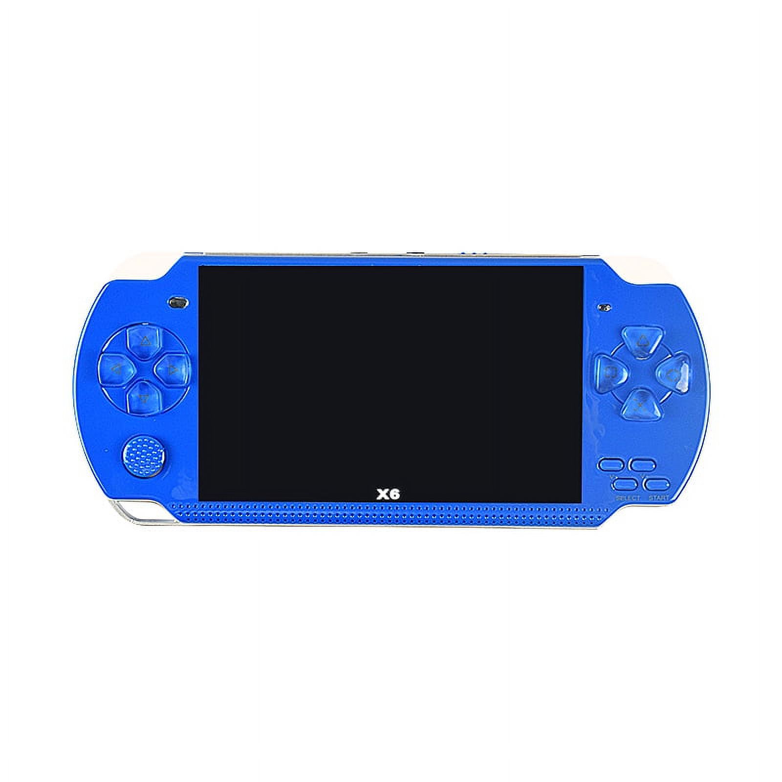 4.3 "PSP 8G ROM handheld game console player, TV output with headphones, portable handheld game console classic retro video game console with 4.1-inch HD screen - image 1 of 3
