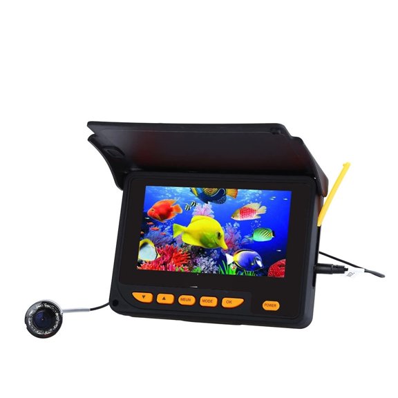 4.3" Underwater Fishing Camera with Video Recording, 150 View Fish Finder