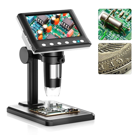 4.3-inch Digital Microscope, 1080p Video Microscope