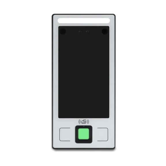 4.3-inch IPS Full-view High-definition Screen Simple Fingerprint Dynamic Face Access Control Time and Attendance Machine ABS