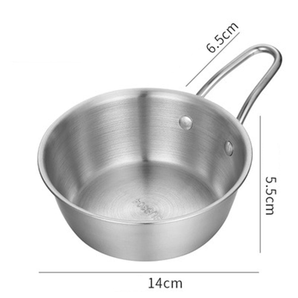 4 304 Stainless Steel Hot Pot Dipping Bowl Food Sauce Cup Korean Rice