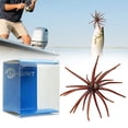 thumbnail image 1 of 4.33 Inch Floating Sea Urchin Soft Creature Lure, TPE Soft Plastic Bait for Bass Fishing, Finesse Bait Compatible with Drop Shot Rig, Ned Rig, Texas Rig for Freshwater & Saltwater Angling(F), 1 of 8