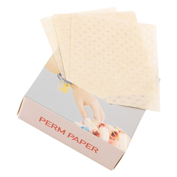 4.33x 2.52" Disposables Salon Perm Paper,Hair Styling Tools Professional Perm Paper Heat Resistant for Cold and Hot Perms