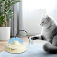 thumbnail image 1 of 4.33x4.53x11.02 Inch Automatic Interactive Cat Toy with Feather Teaser Stick Boredom Relief and Exercise for Indoor Cats (Beige), 1 of 1
