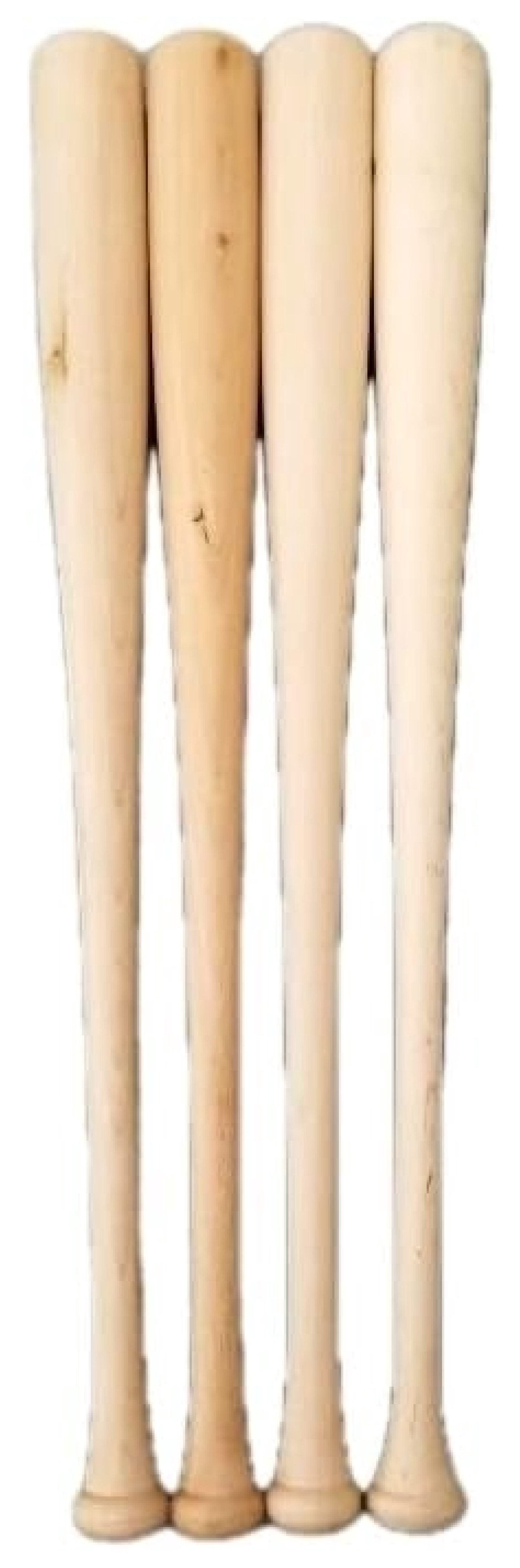 4-34” Quality Wooden Blem Baseball Bats