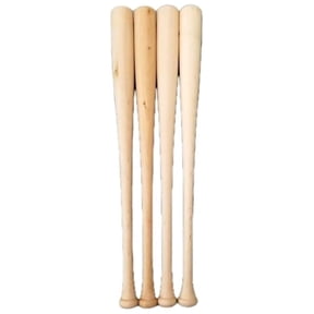 4-34 Quality Wooden Blem Baseball Bats