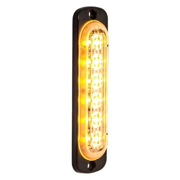4.38 in. 6-LED Strobe Light, Amber