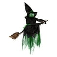 thumbnail image 1 of 4.3ft Halloween Decorations Witch Garden Stakes, Witch Riding a Broomstick Yard Decor, Haunt House Props for Outdoor Garden Lawn Party Decor, 1 of 5