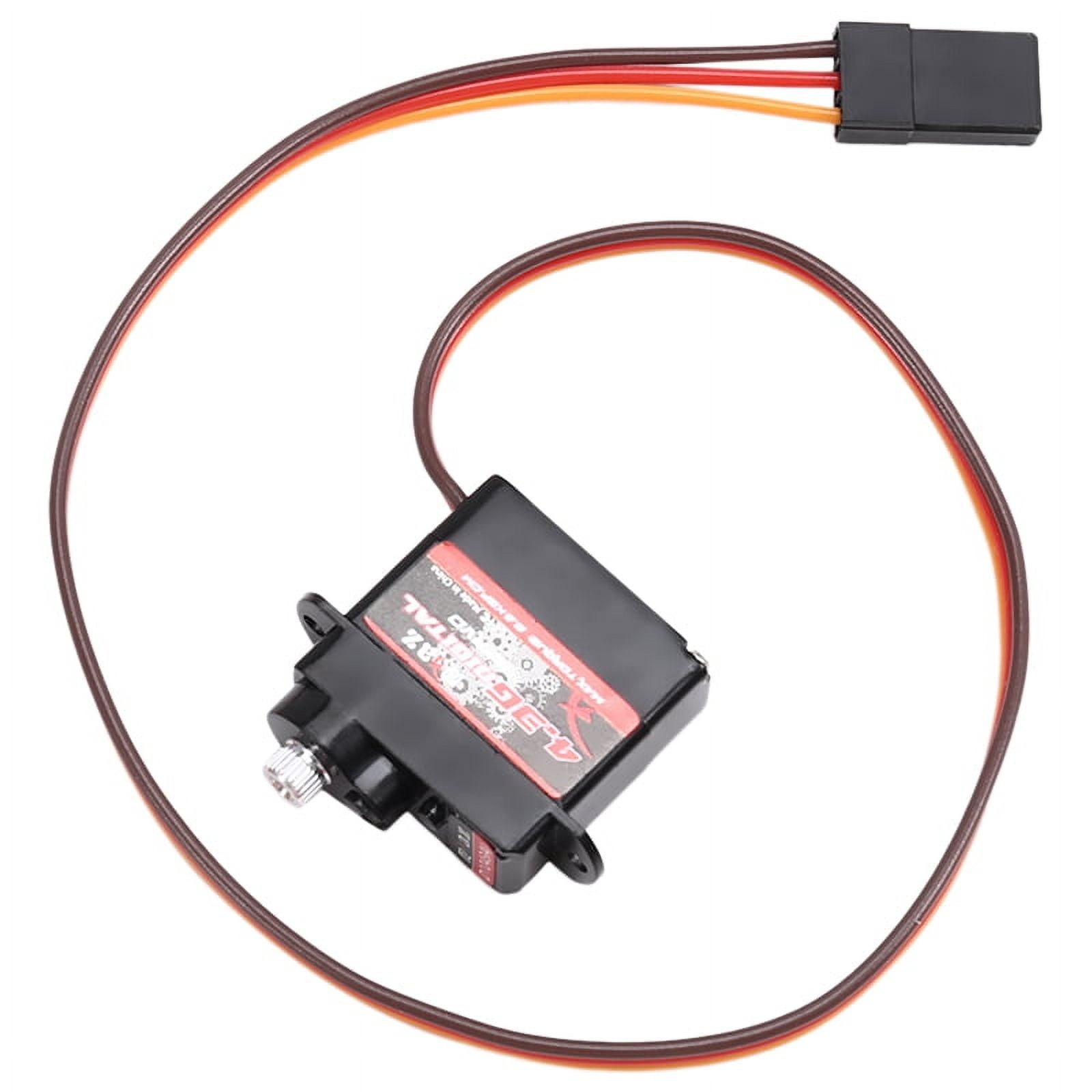 Lot De 2 Micro Servomoteurs 25g Numérique 180° - Pour Voiture RC, Bateau, Avion, Robot