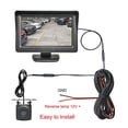 thumbnail image 1 of 4.3in HD Monitor Car Backup Reverse Camera Rear View Parking License Plate System, 1 of 5