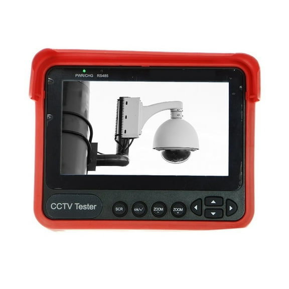 4.3inch CCTV Tester 5MP HD Analog Support CVBS/CVI/TVI/AHD Automatic Adaptation Testing Camera Monitor PTZ