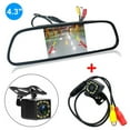 thumbnail image 1 of 4.3inch HD Monitor Car Backup Reverse Camera Rear View Parking License Plate System, 1 of 7