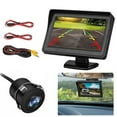 thumbnail image 1 of 4.3inch HD Monitor Car Backup Reverse Camera Rear View Parking License Plate System, 1 of 8