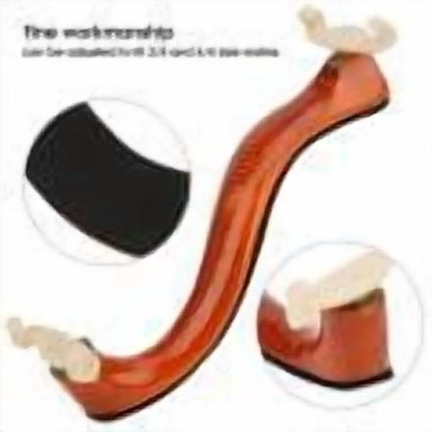 4/4 3/4 Violin Viola Shoulder Rest Adjustable Universal Maple Support Musical Instrument Accessory