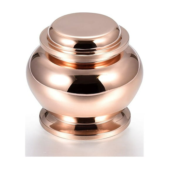 4*4.5cm Small Keepsake Cremation Urn for Ashes Holder Memorial Jewelry Mini Urn for Ashes of Loved One