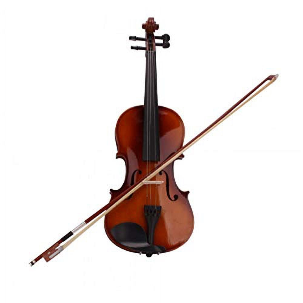 4/4 Acoustic Violin With Case Bow Rosin for Violin Beginner- Natural