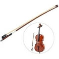 thumbnail image 1 of 4/4 Full Size Cello Bow Octagonal Stick Brazil Wood Mongolian Horsehair Ebony Frog, 1 of 1