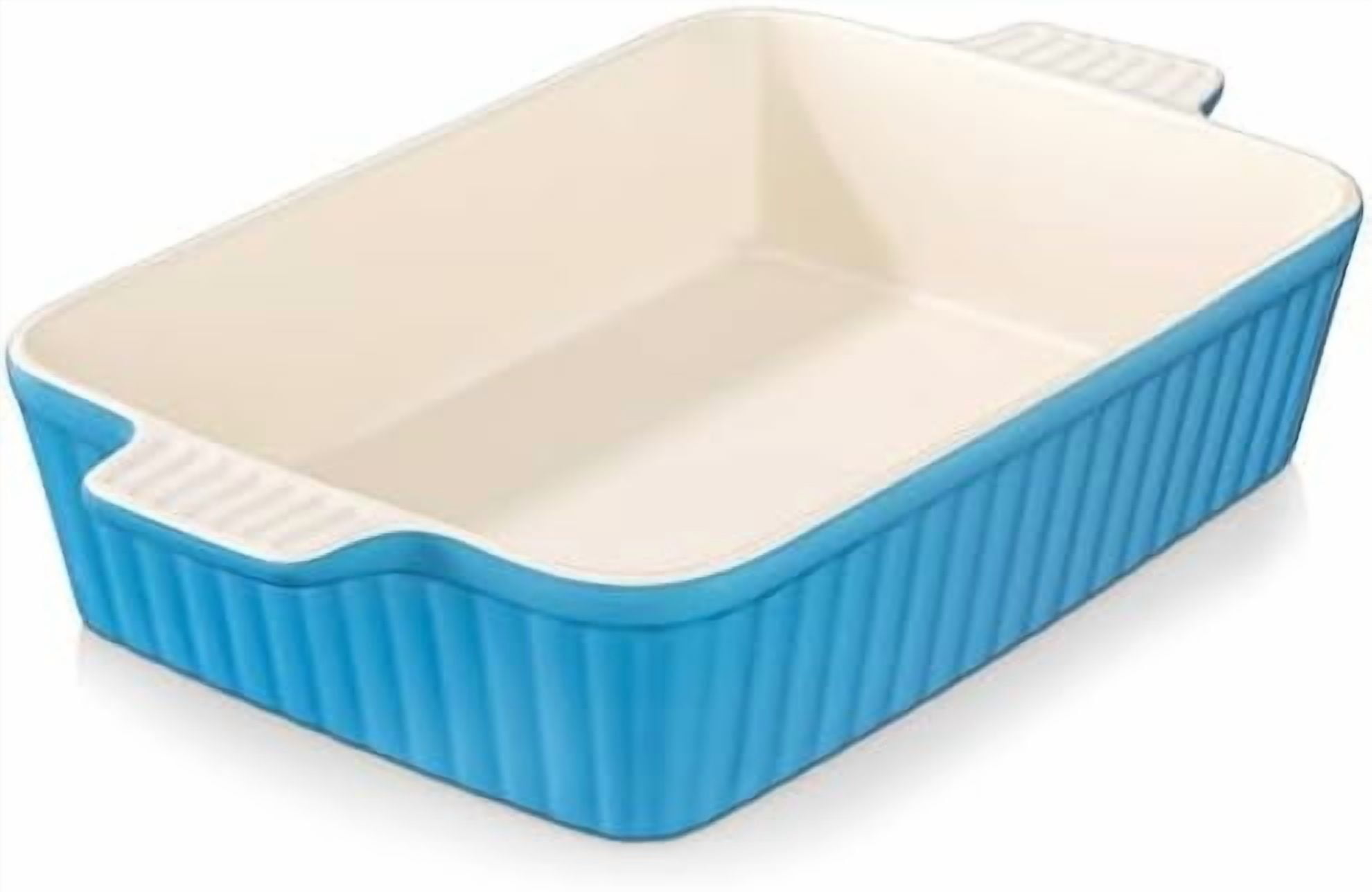 4.4 QT Baking Dish, 9x13 Large Casserole Dish for Oven, Ceramic Baking ...