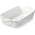 thumbnail image 1 of pupikeji 4.4 QT Baking Dish, 9x13 Large Casserole Dish for Oven, Ceramic Baking Pan, Rectangular Lasagna Pan Deep with Handles for Baking, Durable Microwave Oven Safe,, 1 of 9