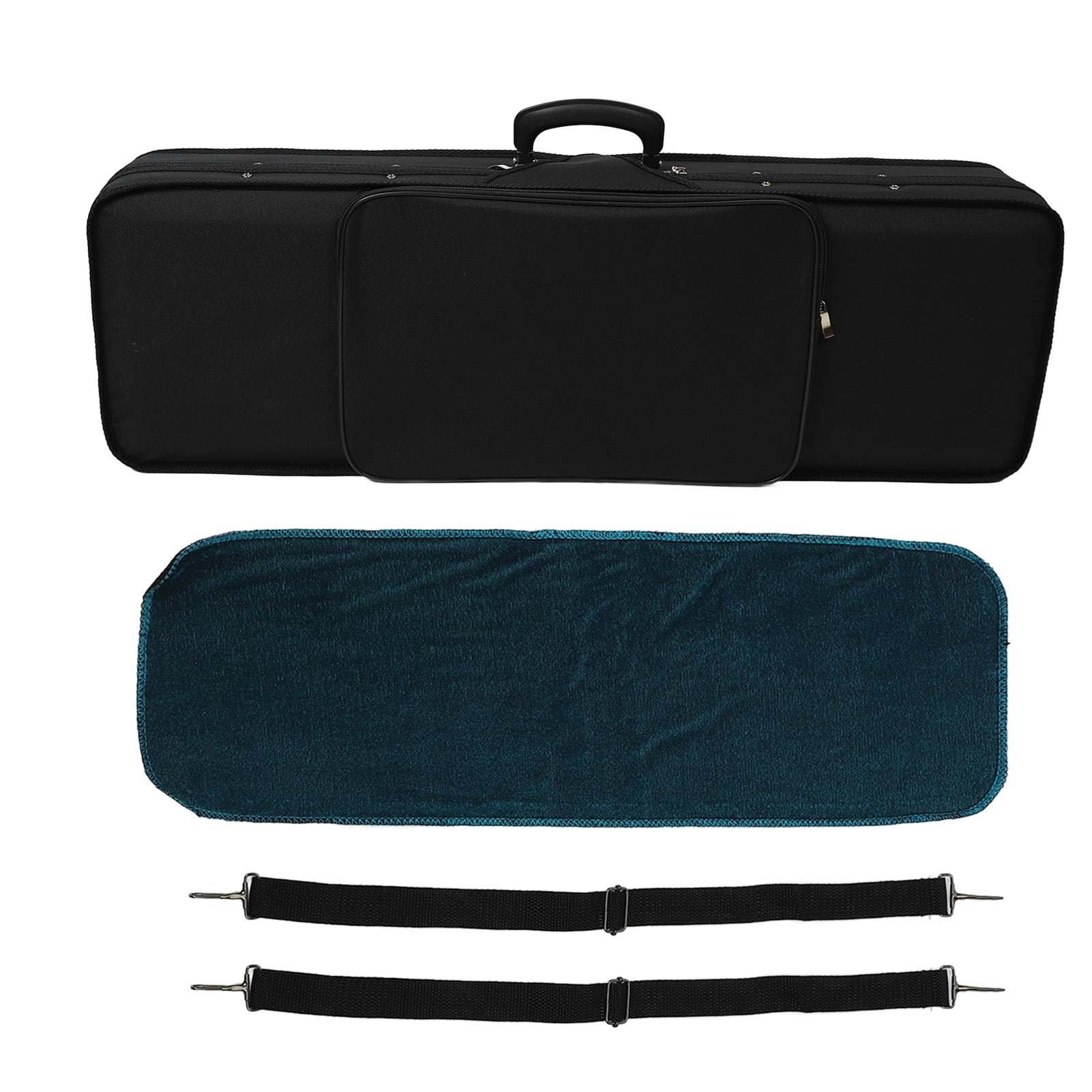 4/4 Violin Hard Case Rectangle Oxford Cloth Foam Lightweight Violin Box for Violinist