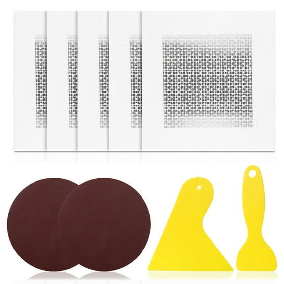 Hole Filler Wall Kit, Wall Repair Mixed for Holes Heavy Duty Mesh Plasterboard Repair Patch Kit for Ceiling Hole Plaster Roof Drywall Crack Repair