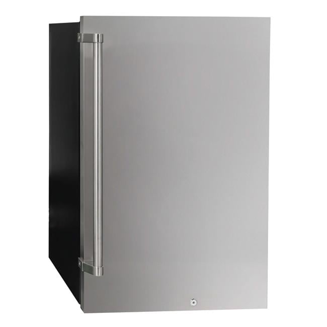 4.4 cu. ft. Freestanding Stainless Steel Outdoor Refrigerator