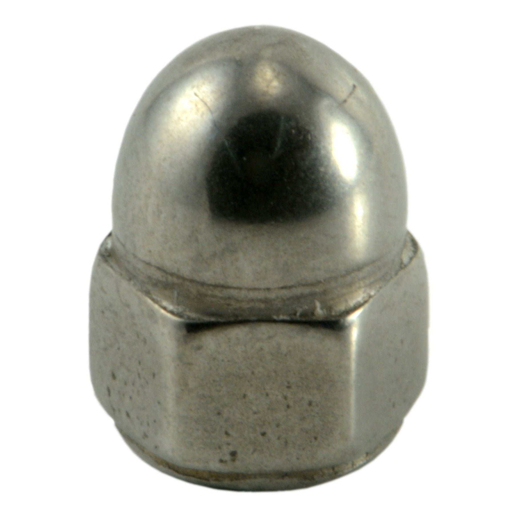 #4-40 18-8 Stainless Steel Coarse Thread High Crown Acorn Nuts (10 pcs.)