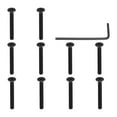 thumbnail image 1 of #4-40 x 1 Inch Flat Head Socket Cap Screws Hex Drive Machine Screws with Hex Spanner 10 Pcs, 1 of 7