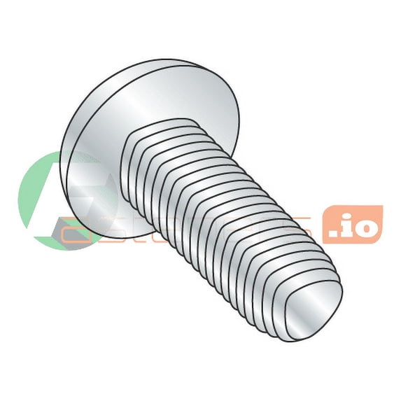 4-40 x 3/16" Full Trilobe Thread Forming Screws / Phillips / Pan Head / Steel / Zinc (Quantity: 10,000 pcs)