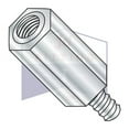 thumbnail image 1 of 4-40 x 3/4 3/16" Across Flats Hex Male Female Standoff | Steel | Zinc Plated (Quantity: 250), 1 of 2