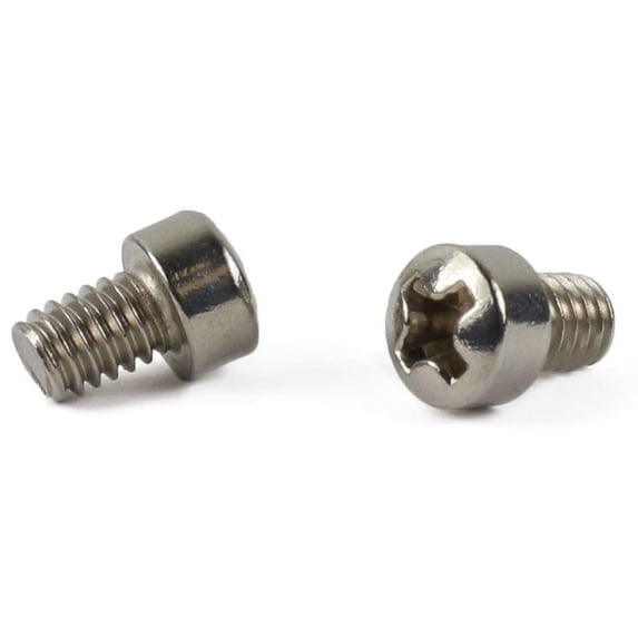 4-40 x 3/4" Machine Screws / Phillips / Fillister Head / Steel / Zinc - 10000 Piece Carton