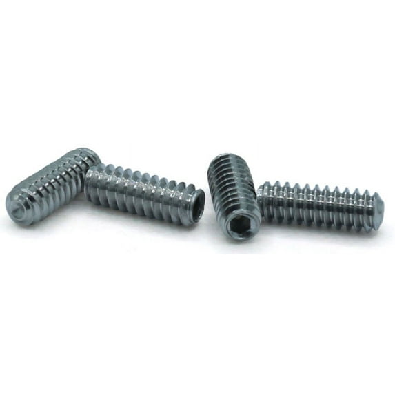 4-40 x 5/16" Cup Point Socket Set Screws / 18-8 Stainless Steel - 5000 Piece Carton